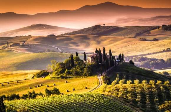Sunset Hills - HD Landscape Wallpaper wallpapers hd quality