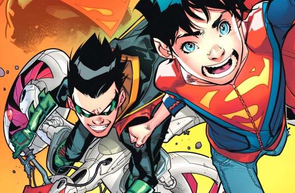 Super-Sons Jon Kent & Damian Wayne