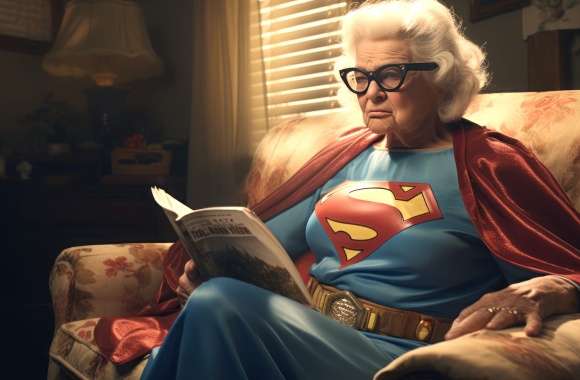 Super Grandmother - AI Art wallpapers hd quality