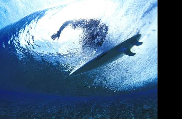 Surfing Under the Wave