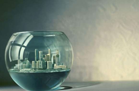 Surreal Cityscape -