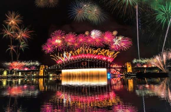 Sydney Harbour Bridge Fireworks