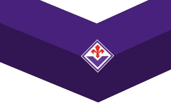Symbol Crest Emblem Logo Soccer ACF Fiorentina Sports