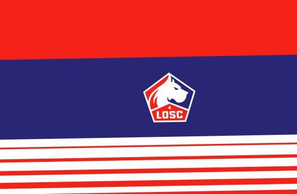 Symbol Crest Emblem Logo Soccer Lille OSC Sports