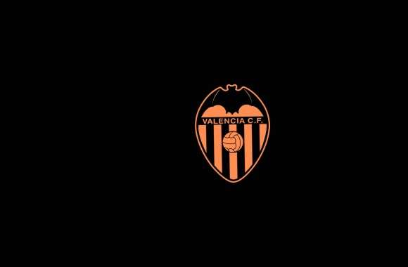 Symbol Crest Emblem Logo Soccer Valencia CF Sports