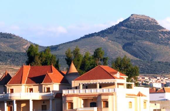 Tebessa Mountains House Villa Mountain Algeria Photography Landscape