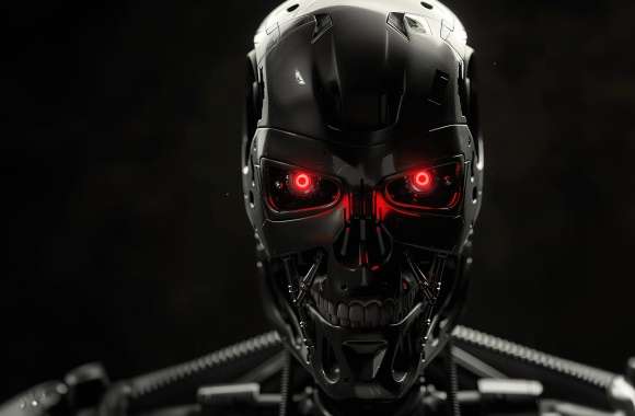 Terminator Dark background