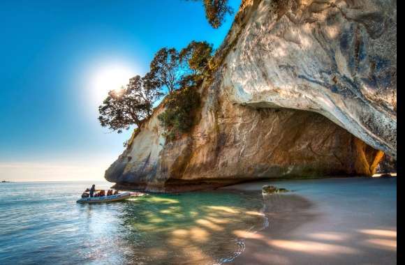 Thailand Arch Sea Ocean Boat Vehicle Photography Beach wallpapers hd quality