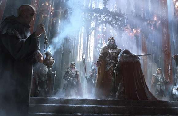 The Coronation of the Fantasy Warrior Knight