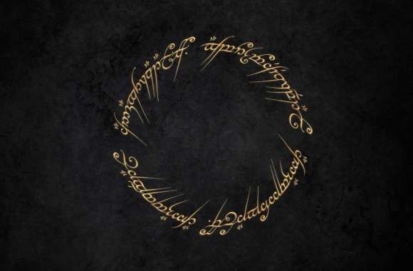 The Lord of the Rings Elvish Script -