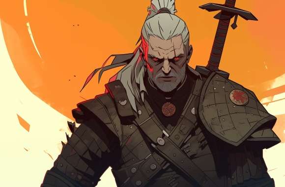 The Witcher Geralt Of Rivia AI Art Comic