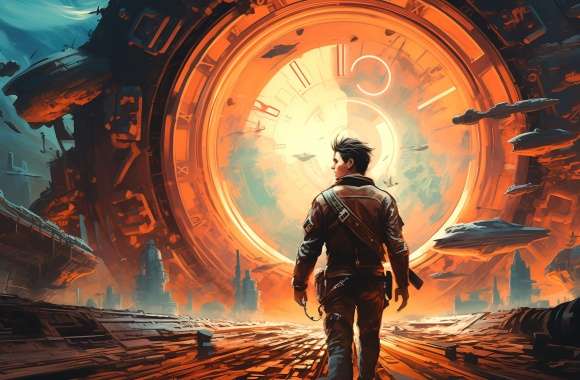 Time Travel Portal Sci-Fi