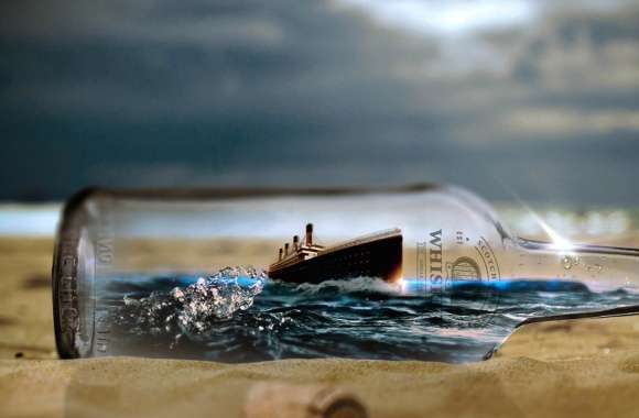 Titanic in a Bottle