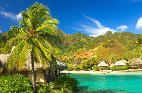 Tropical Cottage Escape - wallpapers hd quality