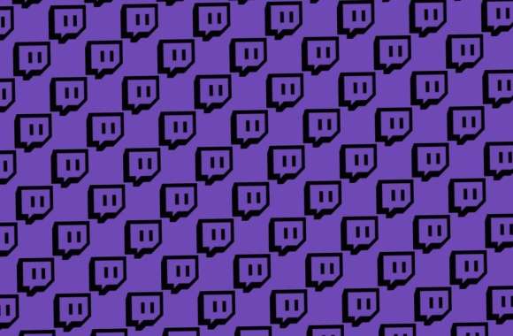 Twitch Logo Pattern