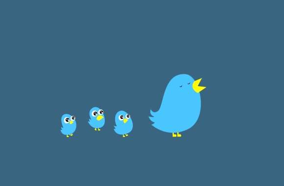 Twitter Bird Family