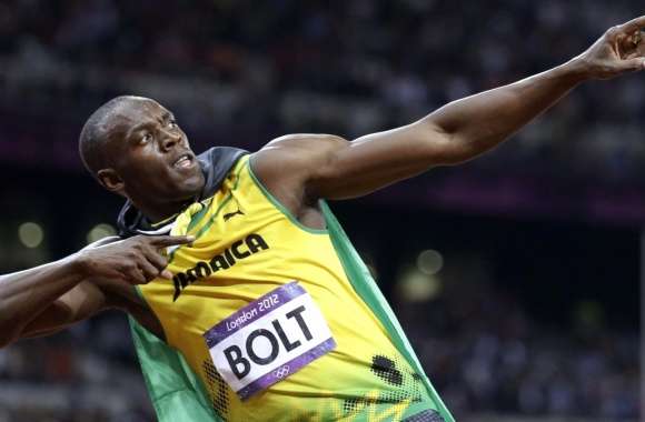 Usain Bolt Victory Pose - Sports