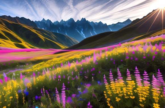 Valley of flower wallpapers hd quality