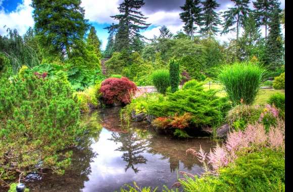 Vancouver City Canada HDR Photography Park