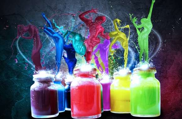 Vibrant Artistic Colors