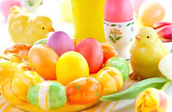 Vibrant Easter Celebration for a Festive Holiday