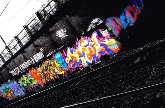 Vibrant Graffiti Art