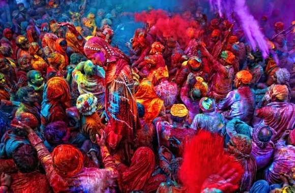 Vibrant Holi Celebration -