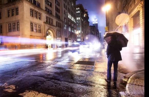 Vibrant Night Reflections A HD Street Time Lapse