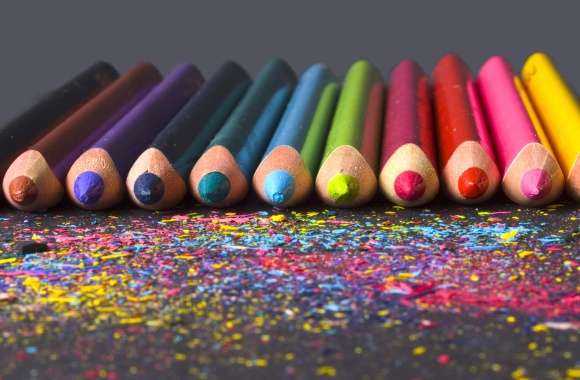 Vibrant Pencil Palette - for Creative Inspiration