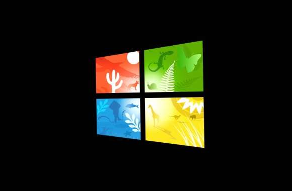 Vibrant Windows 10 Logo wallpapers hd quality