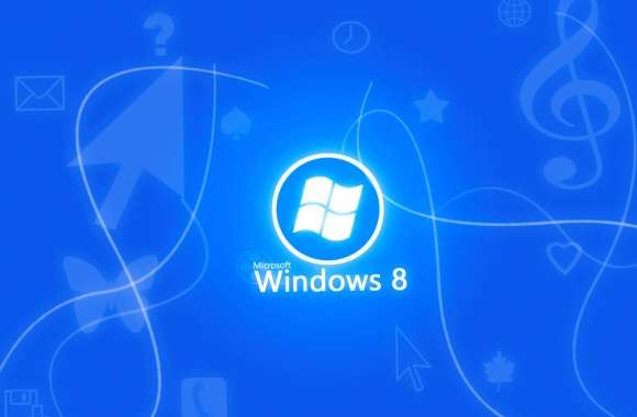 Vibrant Windows 8 Technology Background