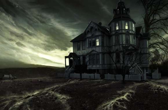Victorian Abandoned Haunted House Dark House wallpapers hd quality