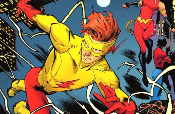 Wally West Wonder Girl Speedy (DC Comics) Kid Flash Comic Teen Titans
