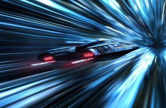 Warp Speed Adventure in Sci-Fi Space wallpapers hd quality