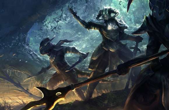 Warrior Dark The Elder Scrolls Fantasy Video Game The Elder Scrolls Online Fantasy Warrior