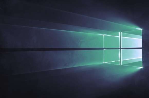 Windows 10 Neon Glow Logo