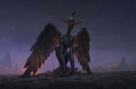 Wings Creepy Dark Creature wallpapers hd quality