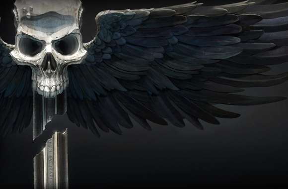 Wings Dark Skull wallpapers hd quality