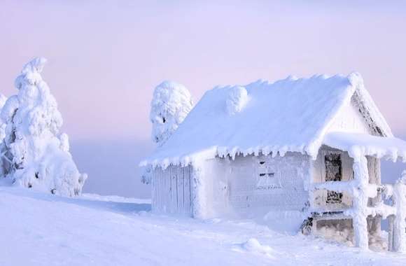 Winter Wonderland Ice House -