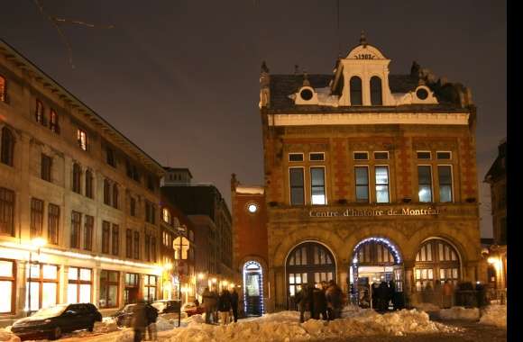 Winter Wonders of Montreal wallpapers hd quality