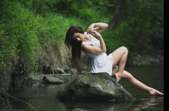 Woman in Nature - Artistic