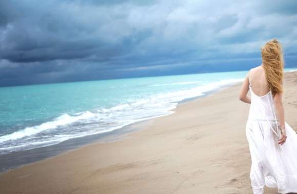 Woman on the Beach -