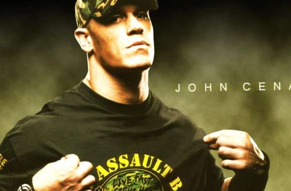 WWE Superstar – Dynamic John Cena Background