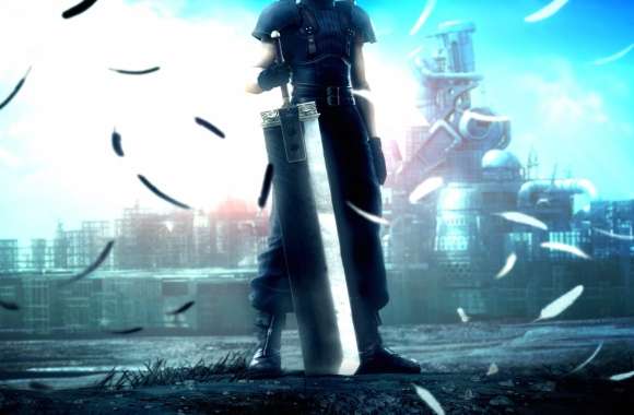 Zack Fair with Buster Sword - Crisis Core