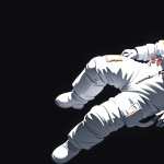 Astronaut in Space wallpaper