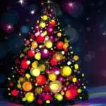 Christmas Tree Holiday Christmas Wallpaper background