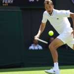 Daniil Medvedev Wimbledon 2023 Action Shot - HD Tennis Wallpaper background