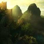 Enchanted Peaks Fantasy Landscape 1080p