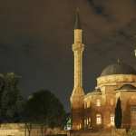 Religious Mosque Of Two Minarets desktop wallpaper