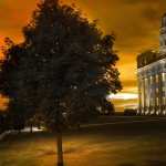 Religious Nauvoo Temple background